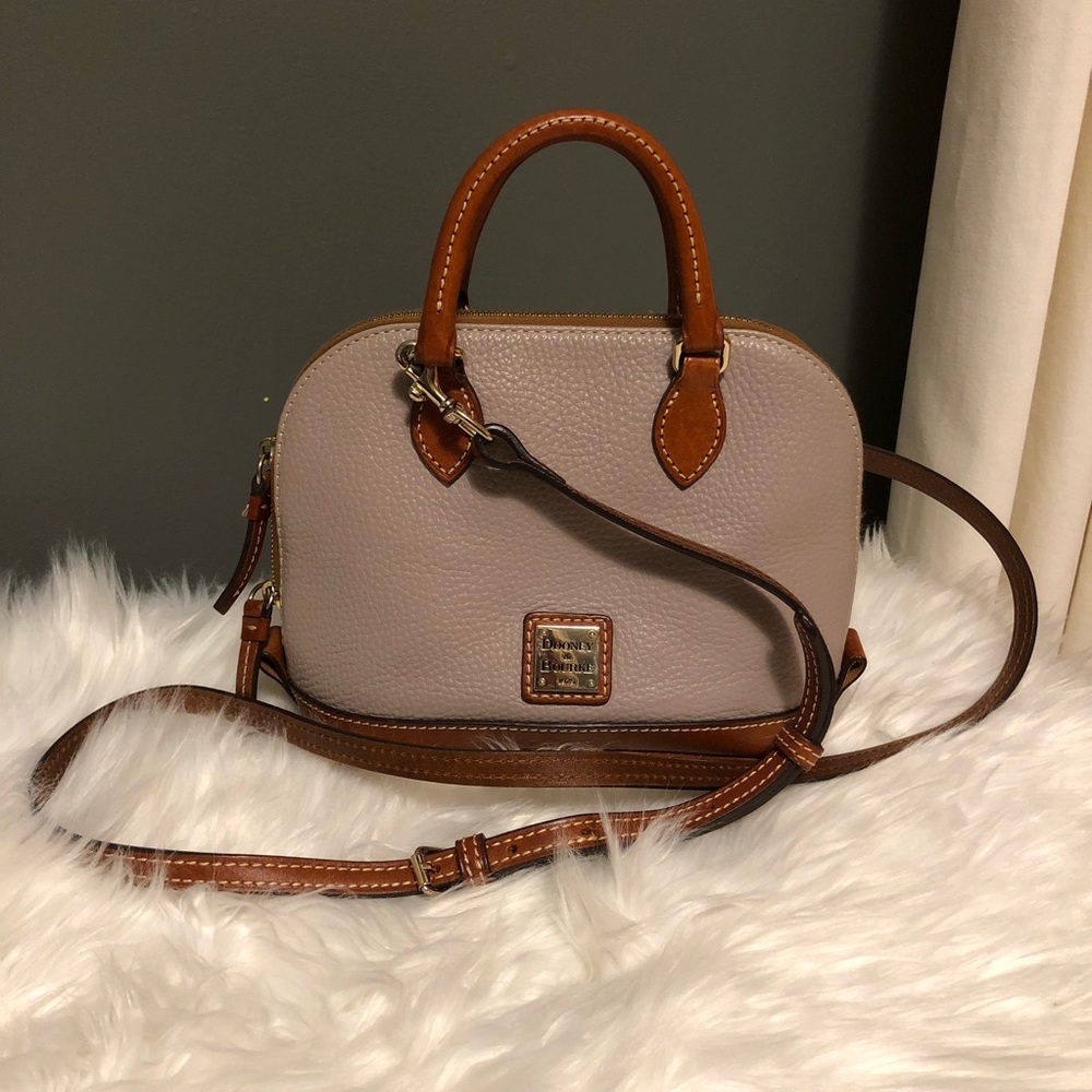 Dooney and Bourke mini crossbody satchel.